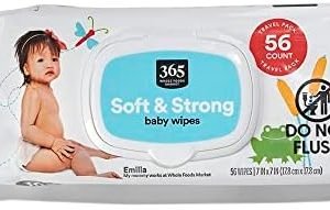 365 through Complete Meals Marketplace, Child Go back and forth Wipes, 56 Depend