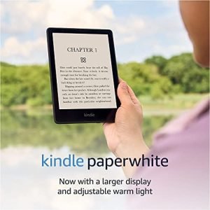 Kindle Paperwhite (8 GB) – Now with a 6.8″ show and adjustable heat mild – Black