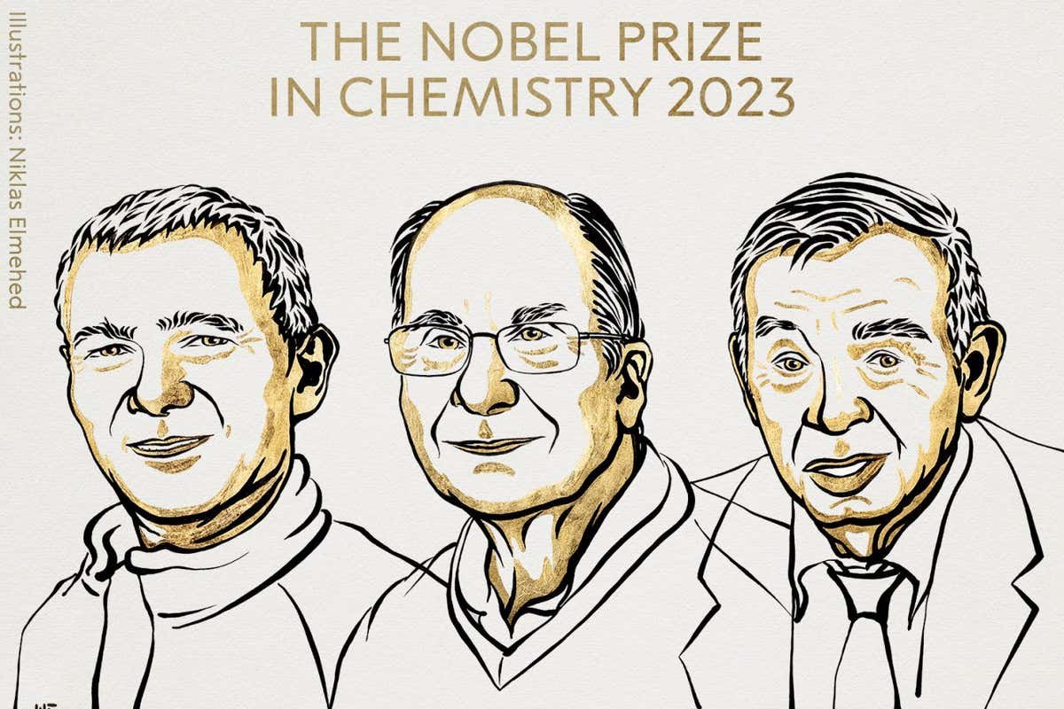 Nobel prize for chemistry 2023 is going to trio at the back of quantum dots paintings