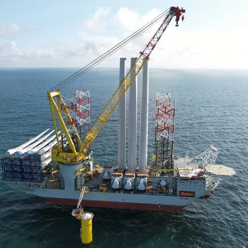 International’s greatest offshore wind farm sends first energy to UK grid