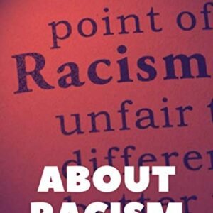 About racism (racism theme): coated pocket book with 100 pages – magazine for go back and forth, paintings or college – take it any place (6″ x 9″)