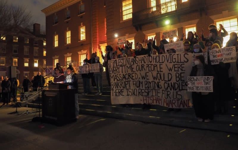 “You’re Profiting From Palestinian Deaths”: Pupil Protesters Confront Brown College’s President