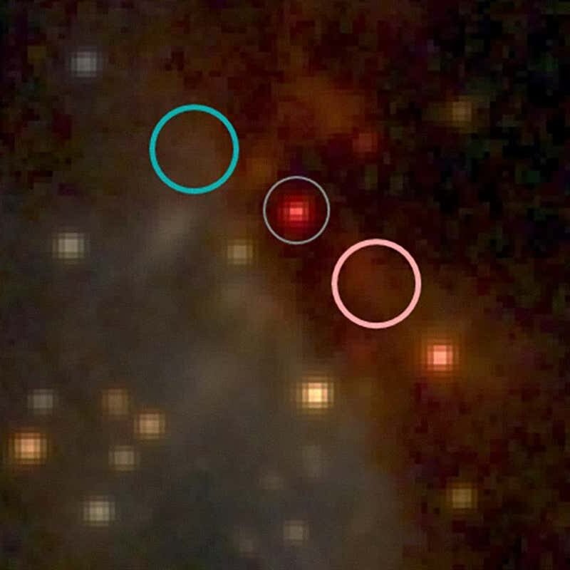 Peculiar nebula adjustments color rhythmically like a temper lamp Peculiar nebula adjustments color rhythmically like a temper lamp