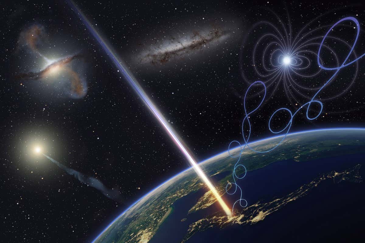 A mysterious, extremely full of life cosmic ray has smashed into Earth