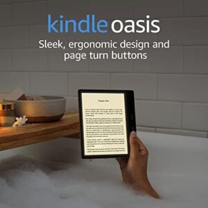 Kindle Oasis – With 7” show and web page flip buttons