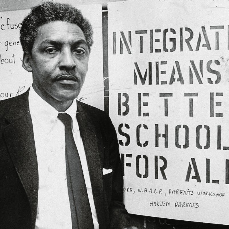 Bayard Rustin Was once No Hollywood Figurehead