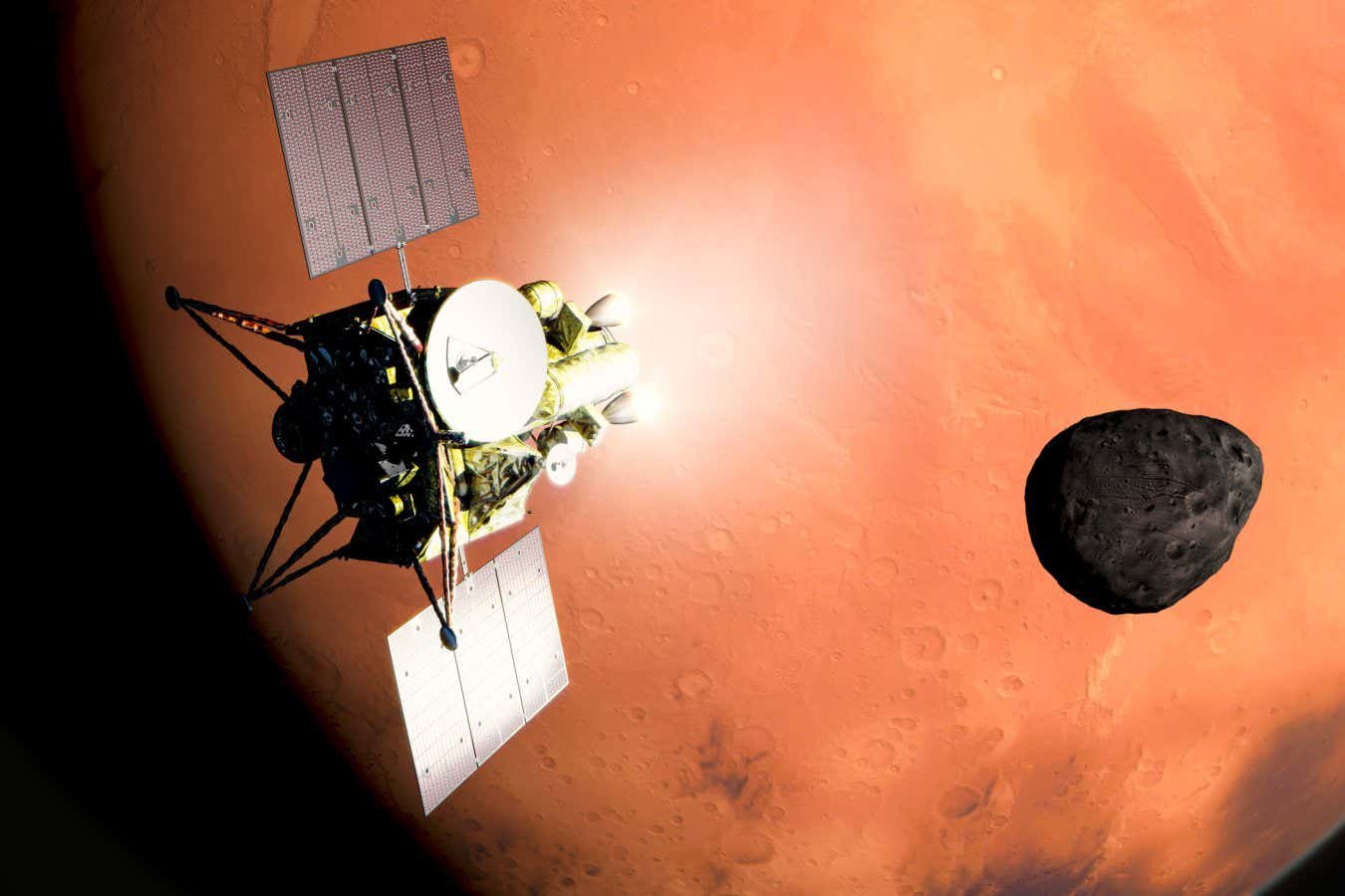 Japan is sending a rover to Mars's moon Phobos in 2024