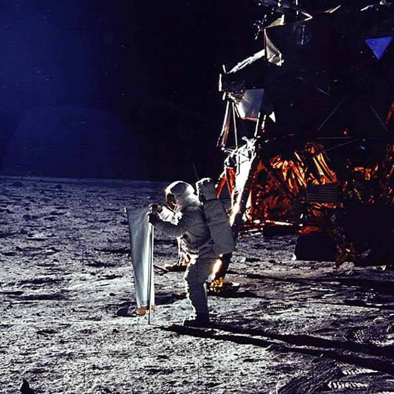 The moon might input a brand new geological length due to human task