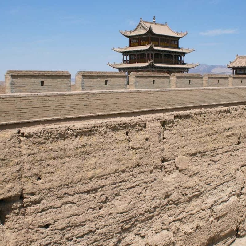 Nice Wall of China safe from erosion by way of coat of lichen and moss