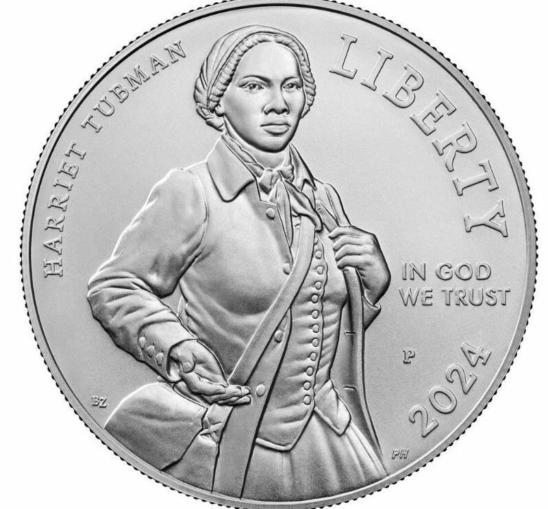 U.S. Mint releases new commemorative coins honoring Harriet Tubman : NPR