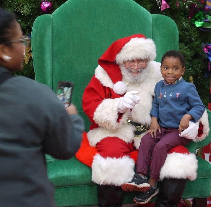 A mall Santa on his 39th year shares his stories, and a few secrets : NPR