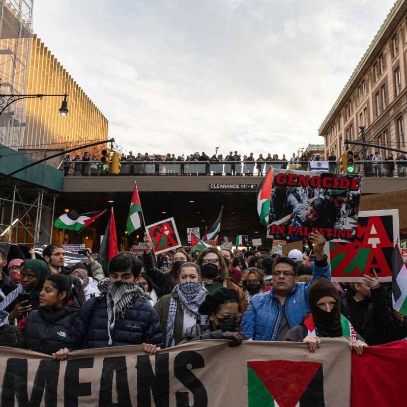 After a Chemical Attack on Pro-Palestine Protesters, Columbia Students Won’t Back Down