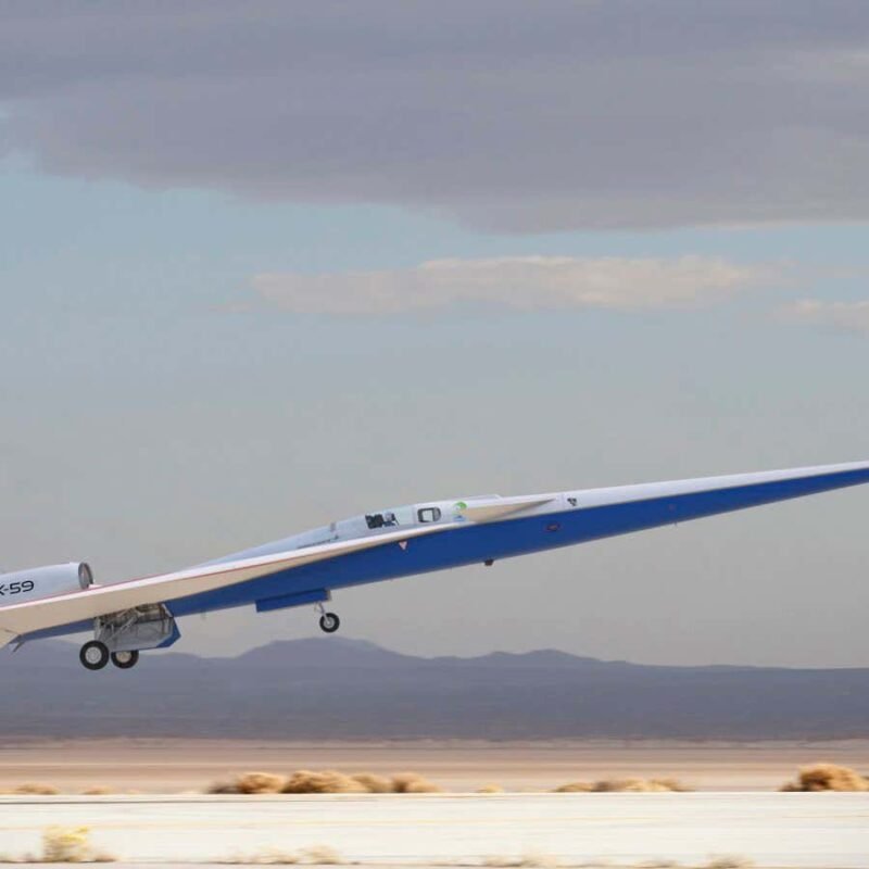 NASA to unveil X-59 supersonic aircraft that makes a 'sonic thump'