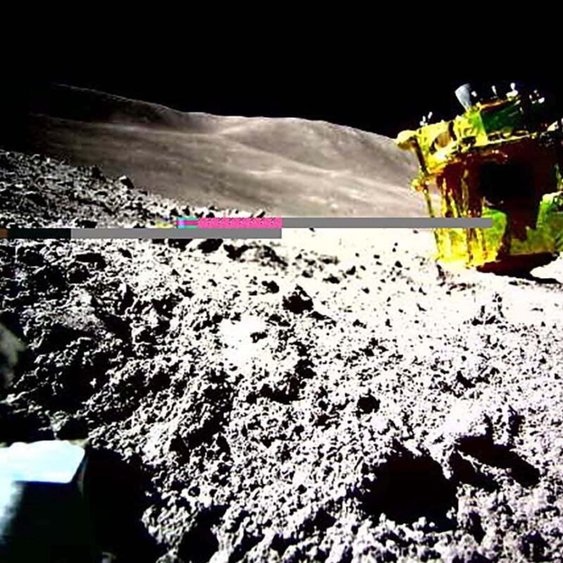 Japan’s rolling and hopping lunar rovers send back images of the moon