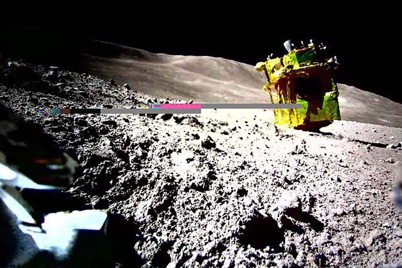 Japan’s rolling and hopping lunar rovers send back images of the moon
