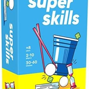 Super Skills – Action Game for Competitive People – Beat Your Friends at 120 Challenges – Fun Group Activity for Family Night or Party with Kids, Teens & Adults