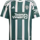adidas Manchester United 23/24 Youth Away Jersey – Classic Design with AEROREADY Technology and Sustainable Materials