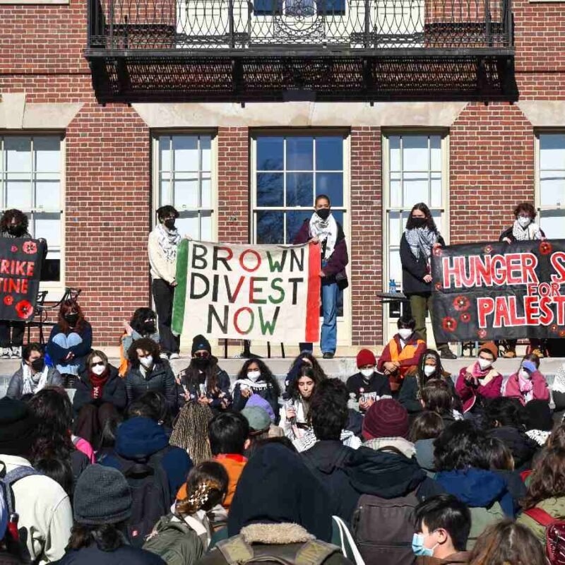 Brown University Students Are on a Hunger Strike for Palestine