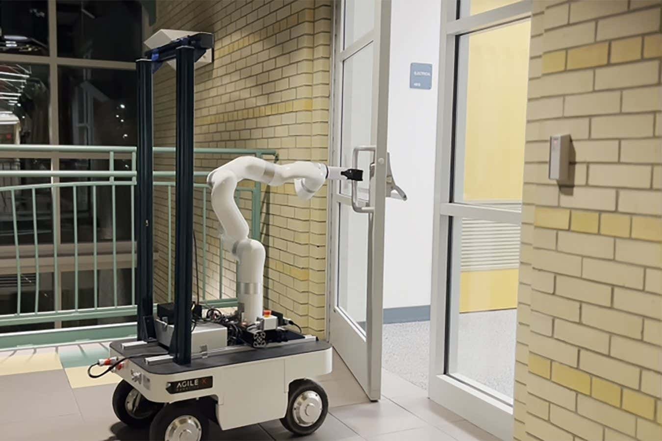 This robot can figure out how to open almost any door on its own