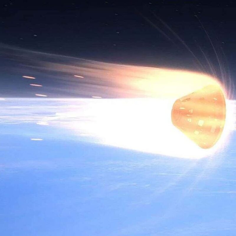 SpaceX aims to let astronauts avoid a radio blackout during re-entry SpaceX aims to let astronauts avoid a radio blackout during re-entry