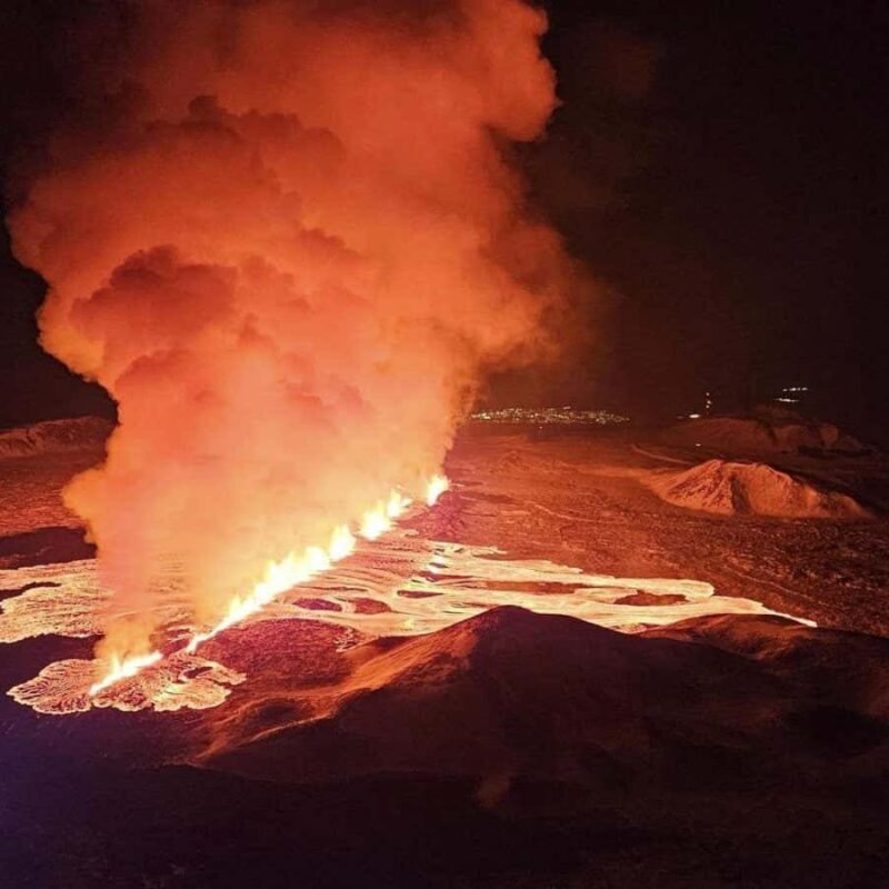 Giant magma flow in Iceland was the fastest ever recorded Giant magma flow in Iceland was the fastest ever recorded
