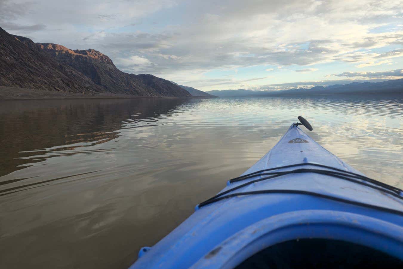 Ultra-dry Death Valley has a temporary lake thanks to extreme rainfall