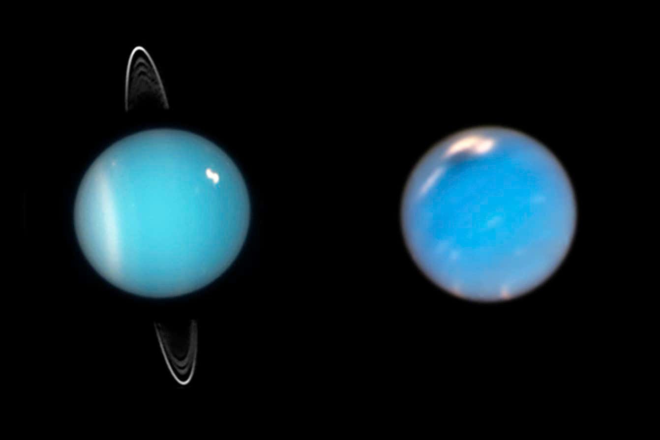 Tiny new moons have been spotted orbiting Neptune and Uranus