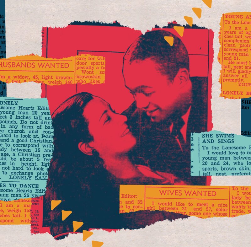 Black love in the past, as told by newspaper personal ads : Code Switch : NPR