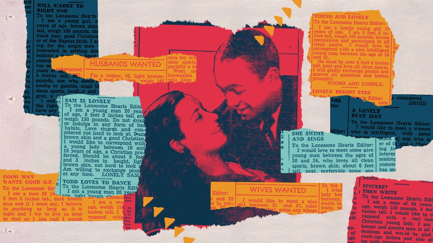 Black love in the past, as told by newspaper personal ads : Code Switch : NPR