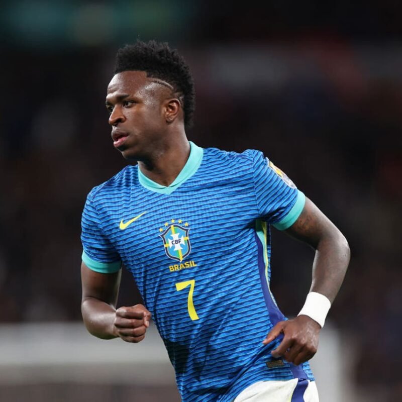 Vinicius Junior remains a target of hatred and racism as Brazil face Spain in friendly aimed at tackling abuse
