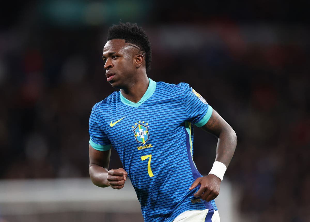 Vinicius Junior remains a target of hatred and racism as Brazil face Spain in friendly aimed at tackling abuse