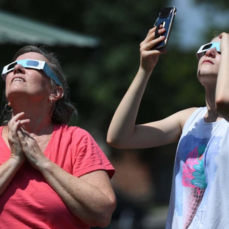 April’s eclipse: How to view it safely and what to look for in eclipse glasses