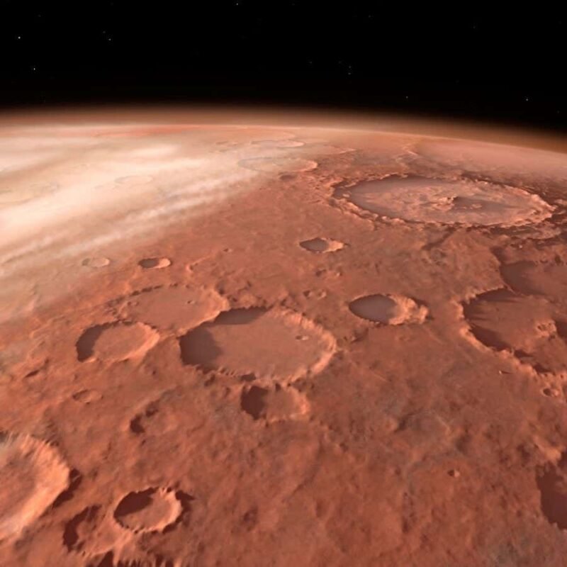 A single meteorite smashed into Mars and created 2 billion craters