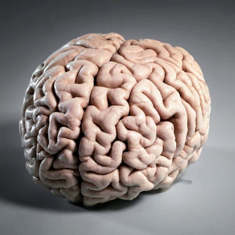 Single mathematical model governs primate brain shape across species