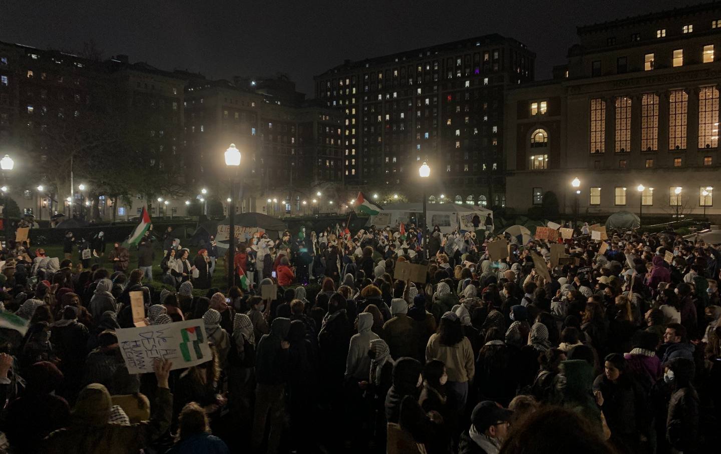 Inside the Gaza Solidarity Encampment at Columbia University