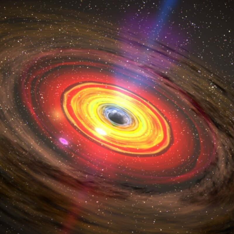 Supermassive black holes may provide a nursery for mini ones to grow Supermassive black holes may provide a nursery for mini ones to grow