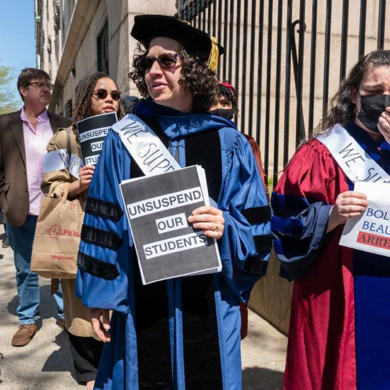 College Faculty Members Are Teaching a Lesson in Solidarity