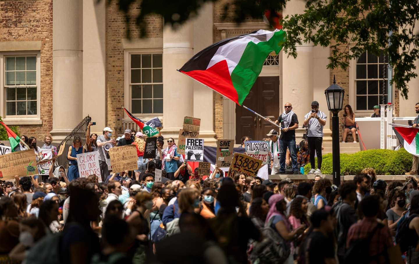 Scenes From the Gaza Solidarity Encampments