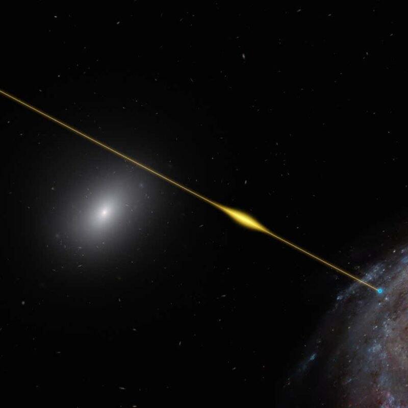 Mysterious space signals may come from a dead star with a planet