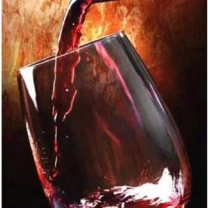 Wooden Puzzles for Adults 500 Piece Red Wine Picture Very Challenging Casual Puzzles for Adults and Teens, Large Puzzle