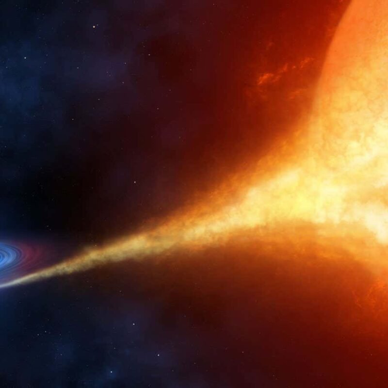 ‘Unluckiest star’ may be trapped in deadly dance with a black hole