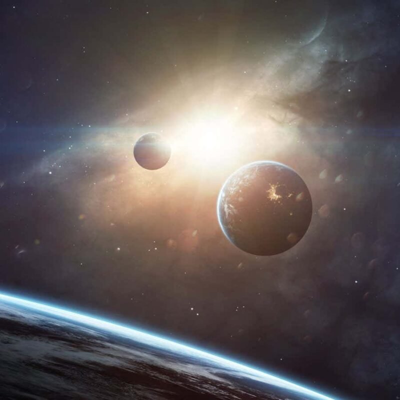 How many moons and moonmoons could we cram into Earth’s orbit?