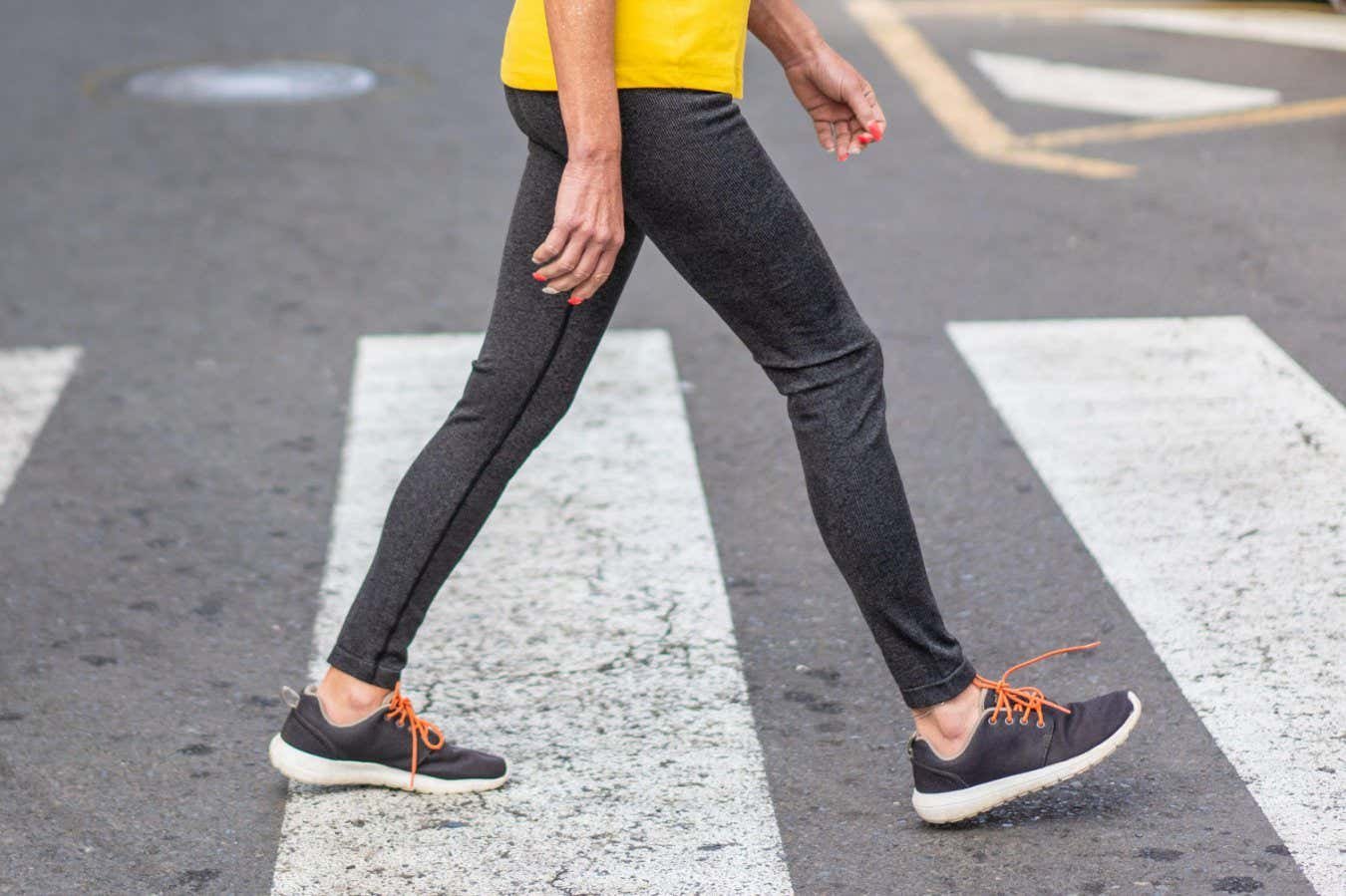 Walking with irregular strides may help you burn more calories