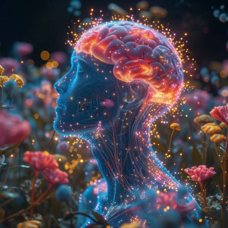 Could we merge biologically with the fungal network and live forever?