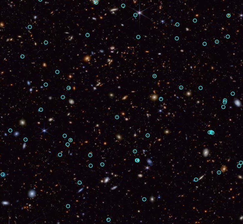 JWST spotted an incredible number of supernovae in the early universe