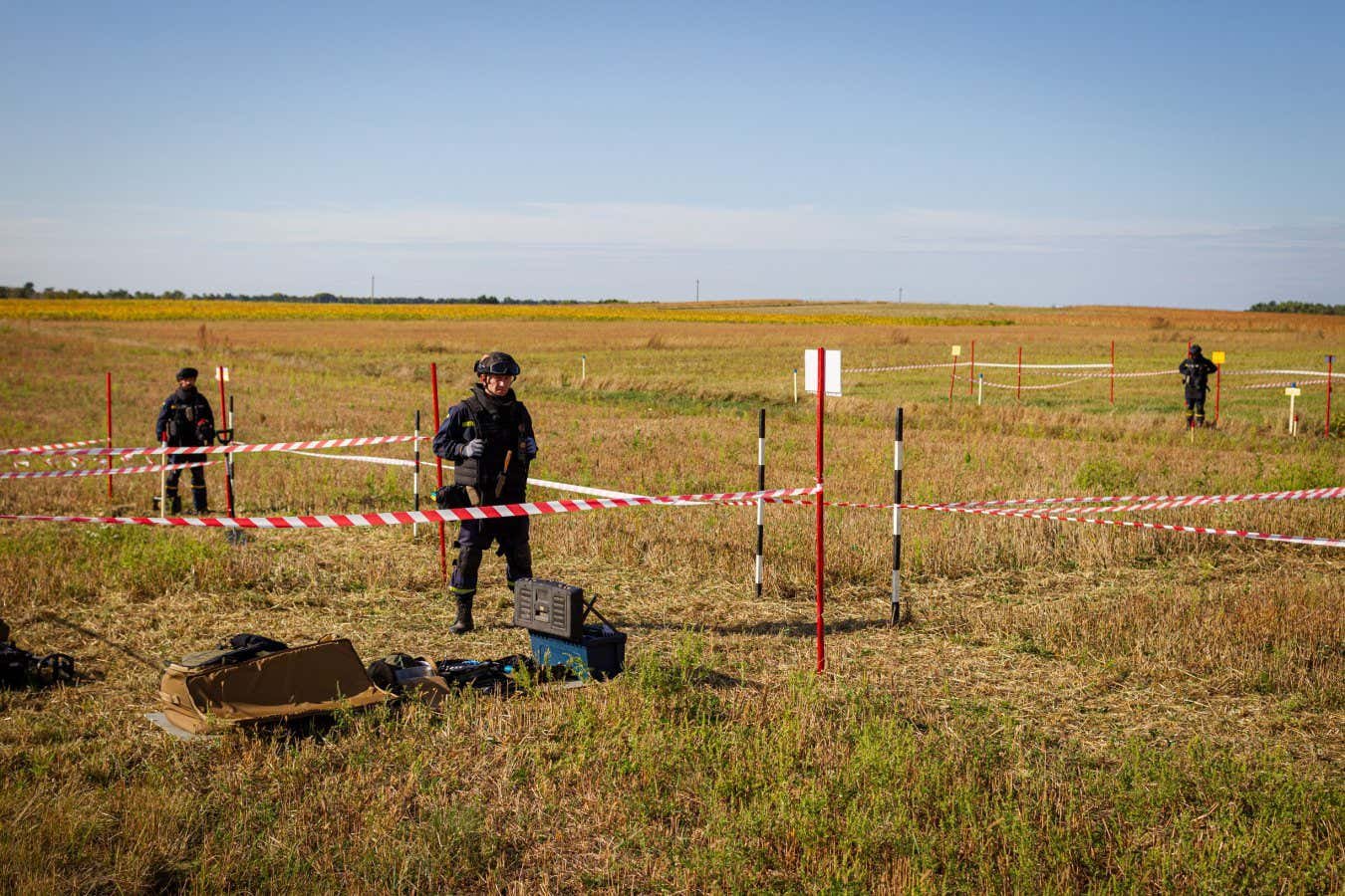 Ukraine is using AI to manage the removal of Russian landmines