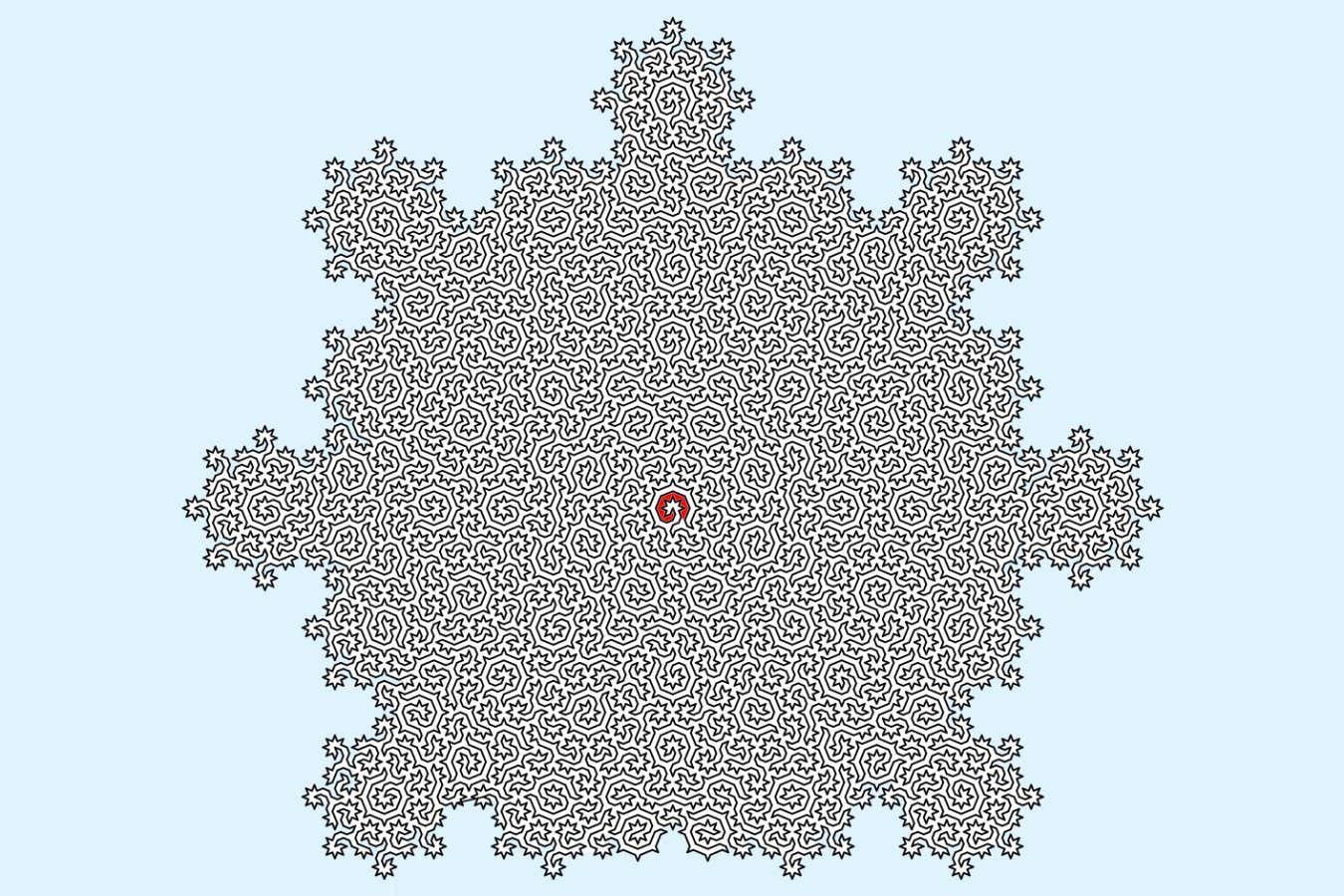 Incredibly complex mazes discovered in structure of bizarre crystals