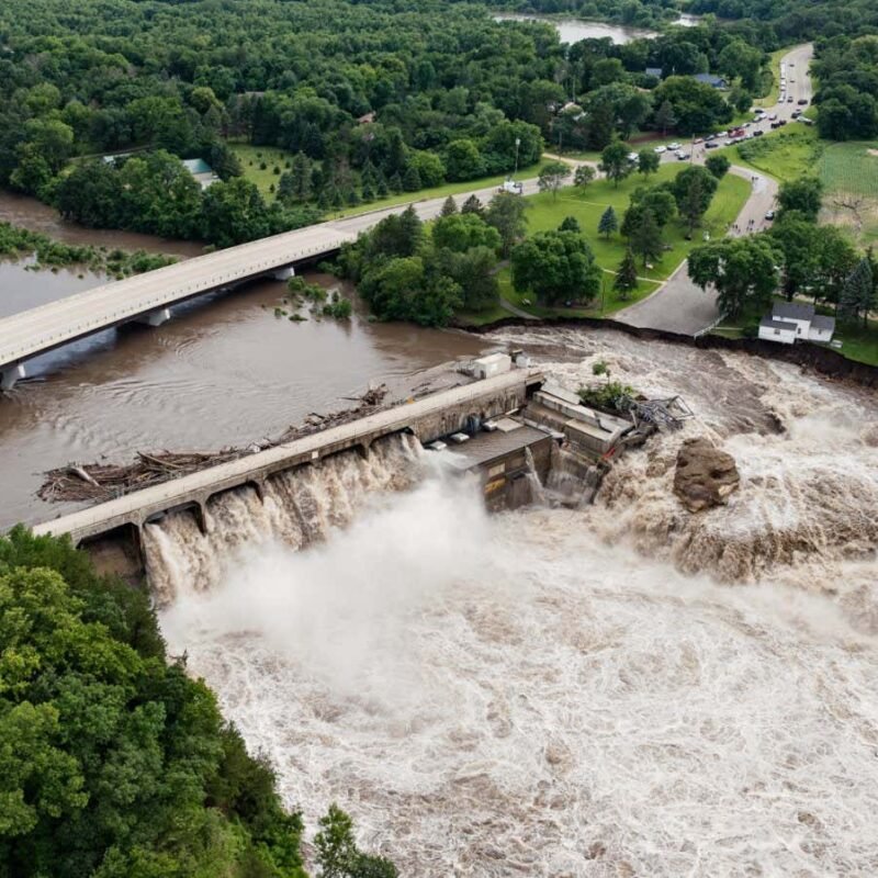 Minnesota dam failure: Thousands of US dams may be unprepared for extreme rain driven by climate change