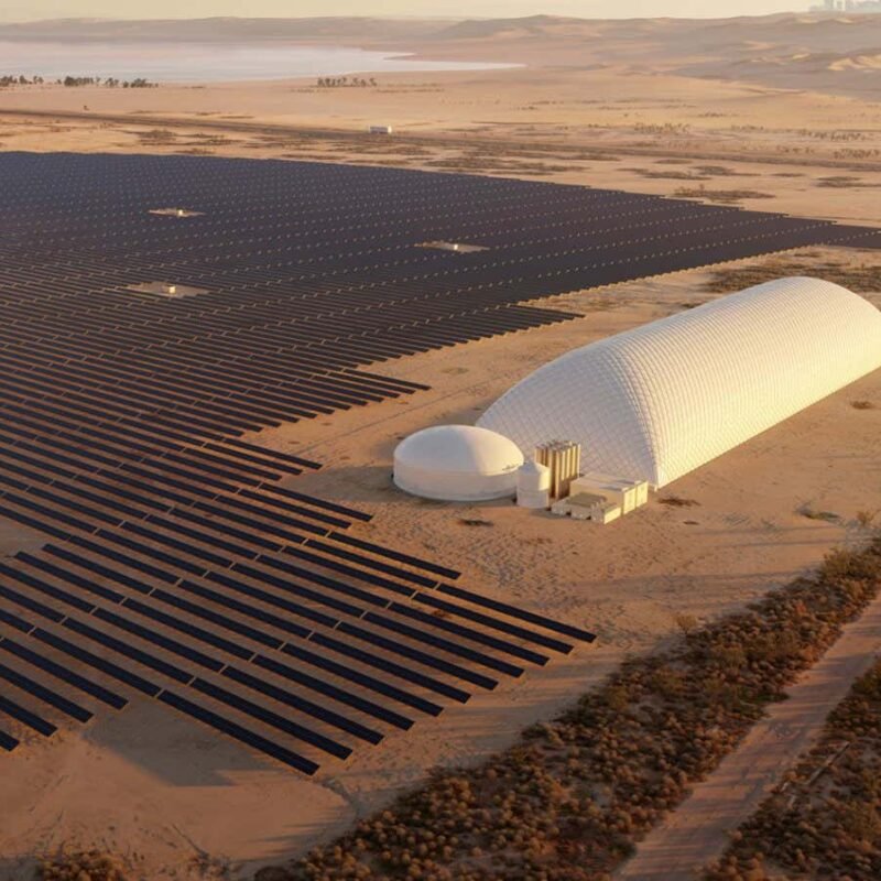 Giant dome filled with CO2 could store excess power from renewables