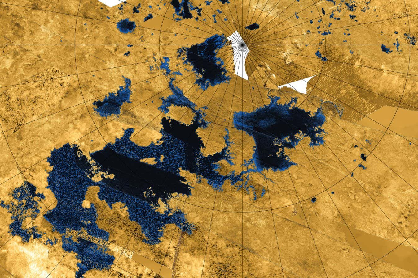 Saturn’s moon Titan has an equivalent of freshwater rivers and salty oceans